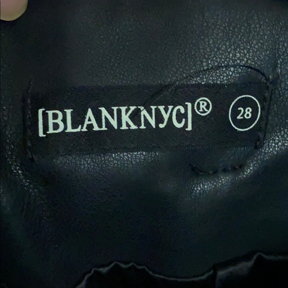 Blank NYC It Takes Two Faux Leather Skirt 28‎ - Picture 7 of 9